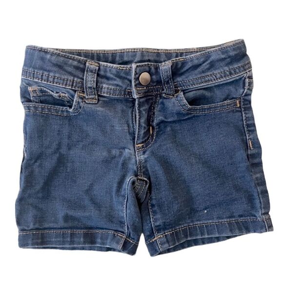 Girls Blue Jean Shorts - Picture 1 of 4